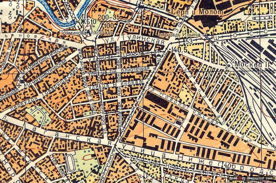 улица Школьная (1-я Рогожская улица), г. Москва, Рогожская слобода