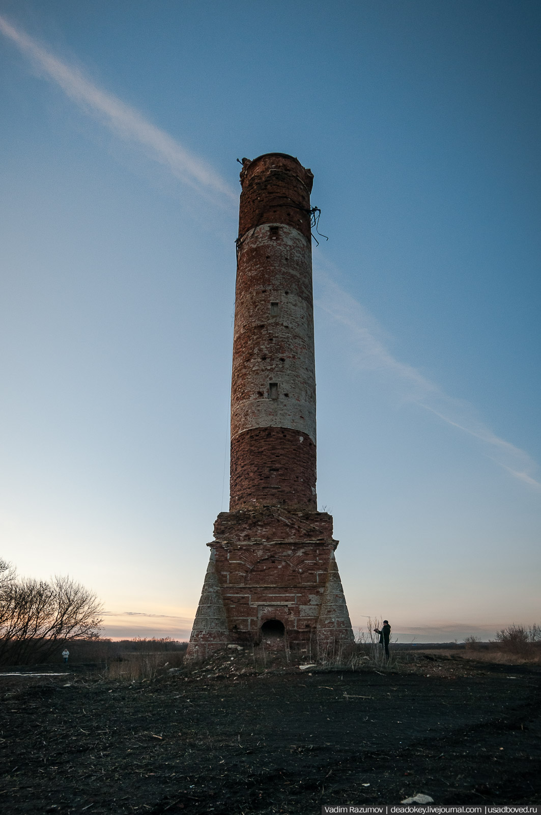 Усадьба Ивановка, колокольня-маяк, Липецкая область, Добринский район