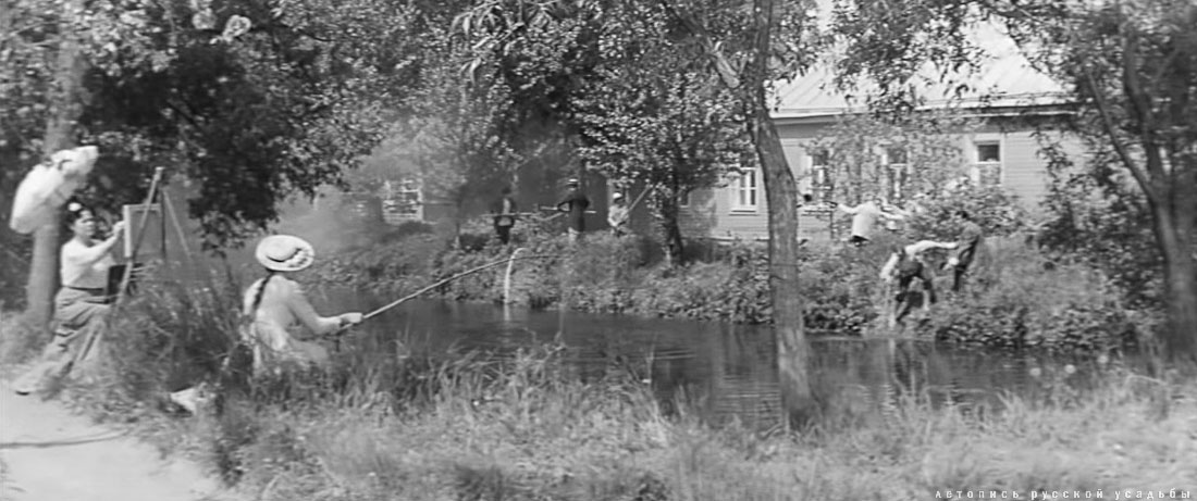 усадьба Мелихово в кино. В городе С