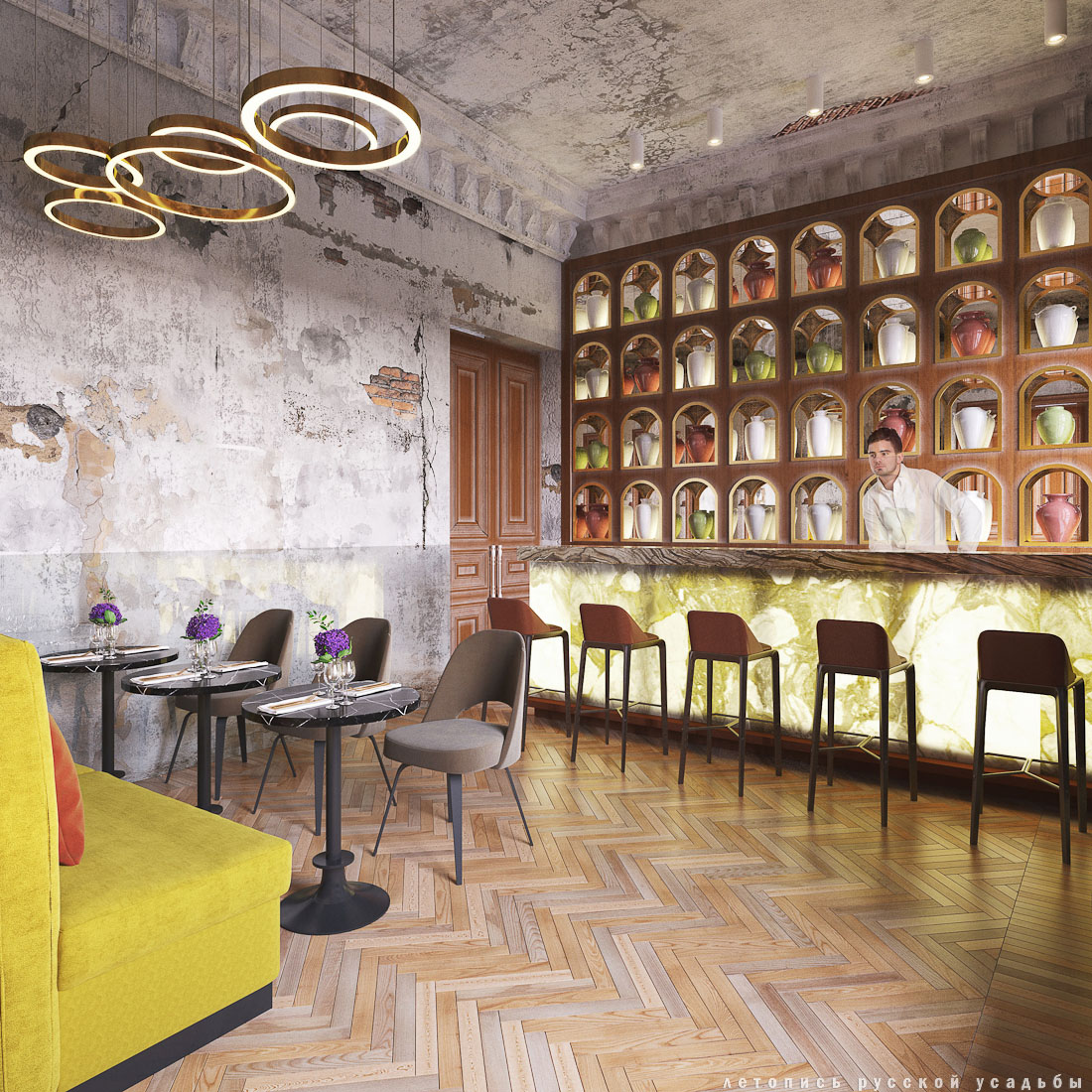 Знаменское-Раек, проект восстановления.