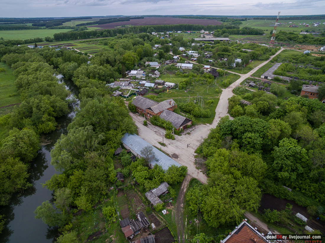 усадьба Старожилово с квадрокоптера