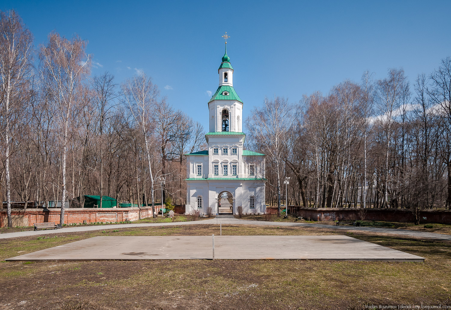 Богородицк. Реставрация башни-колокольни
