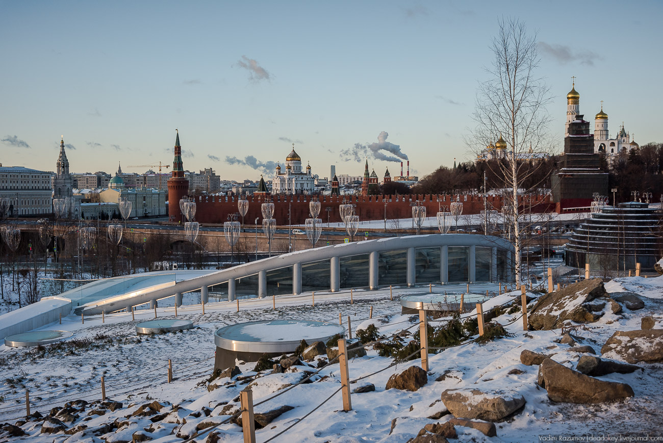 Москва, парк Зарядье