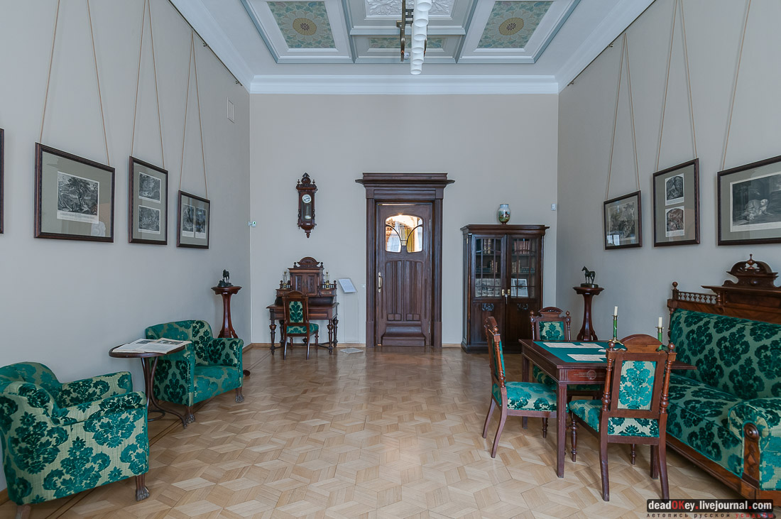 усадьба Асеевых, г. Тамбов, интерьеры главного дома