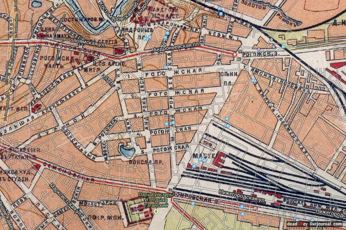 улица Школьная (1-я Рогожская улица), г. Москва, Рогожская слобода