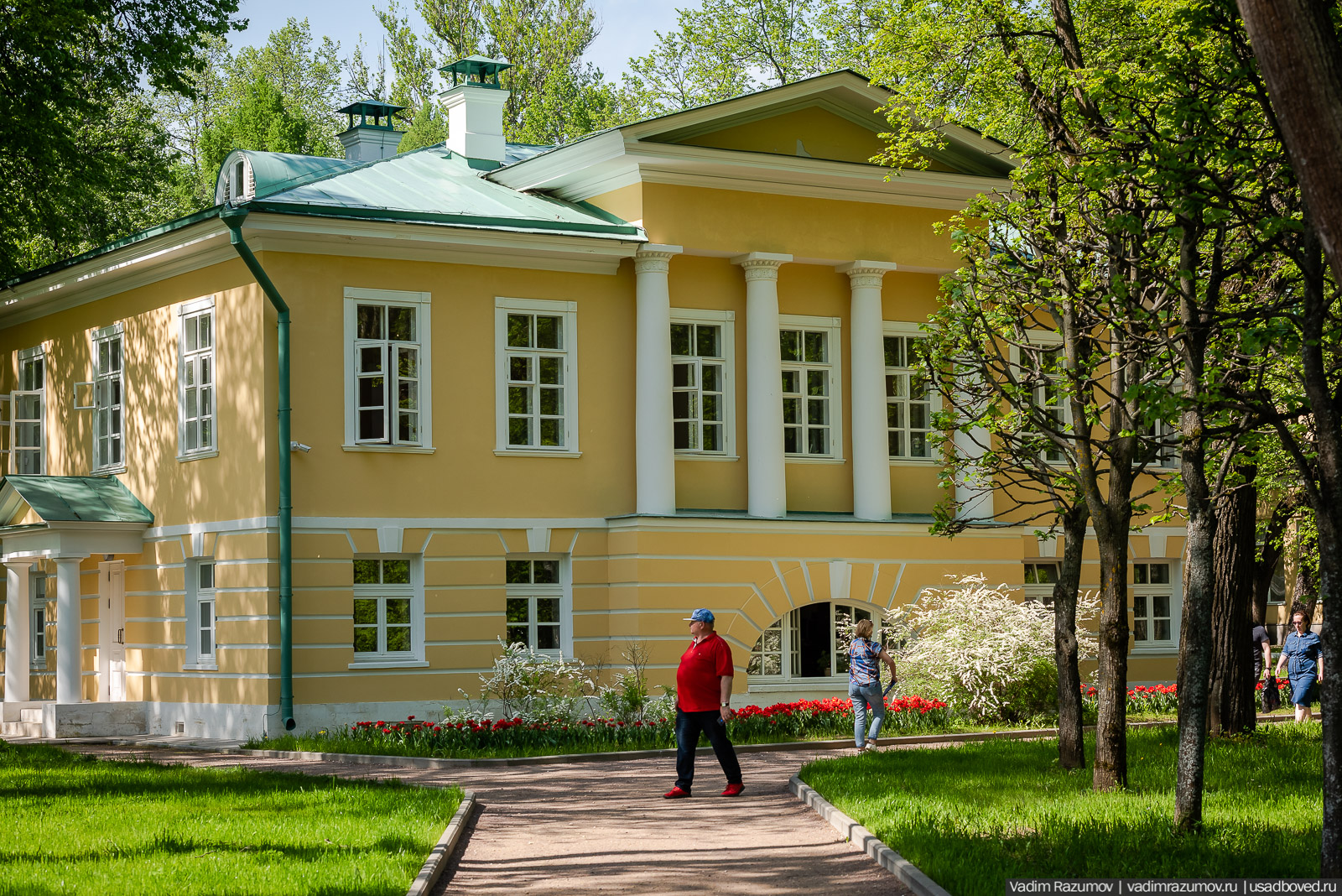 усадьба Архангельское, весна, май 2021