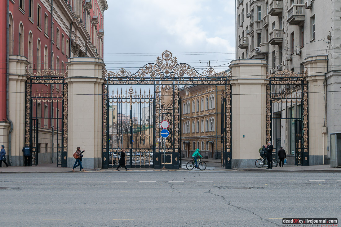 Здание Московской Мэрии, ул. Тверская д.13, архитектор М.В. Казаков
