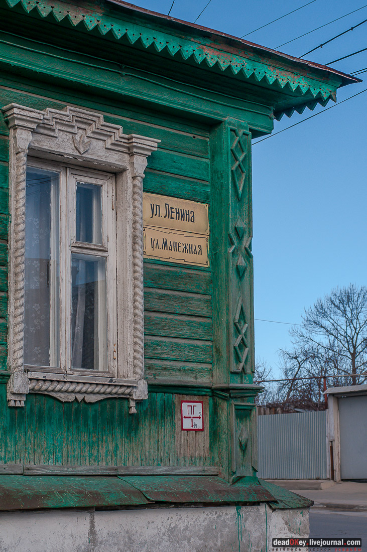 деревянные наличники Ельца, елецкий деревянный наличник