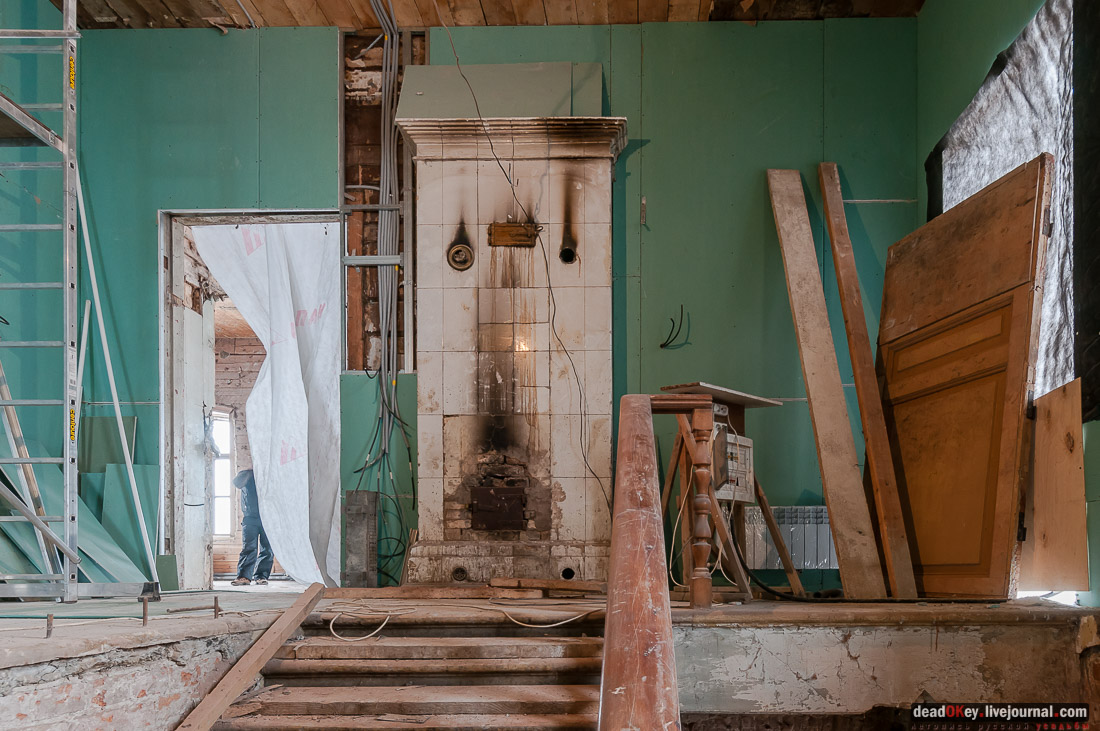 усадьба Талицы Аигиных, Пушкинский район. Приезд губернатора Московской области Андрея Юрьевича Воробьева