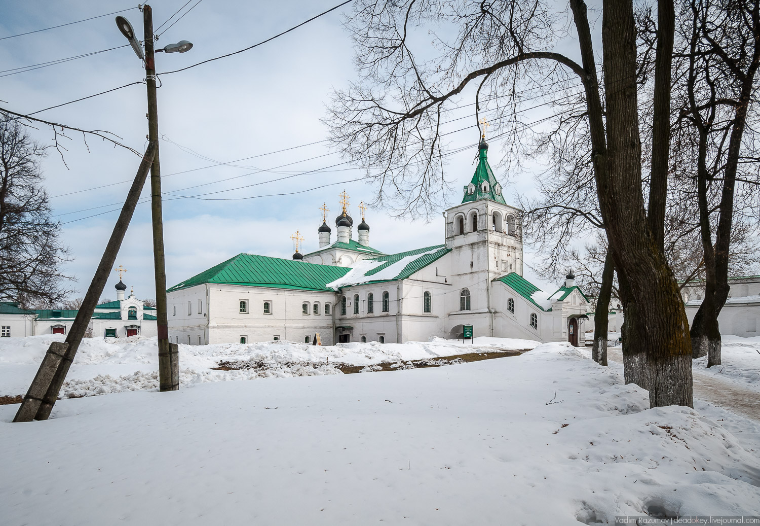 Александровская Слобода. Сравнительные фотографии Ивана Барщевского и Вадима Разумова