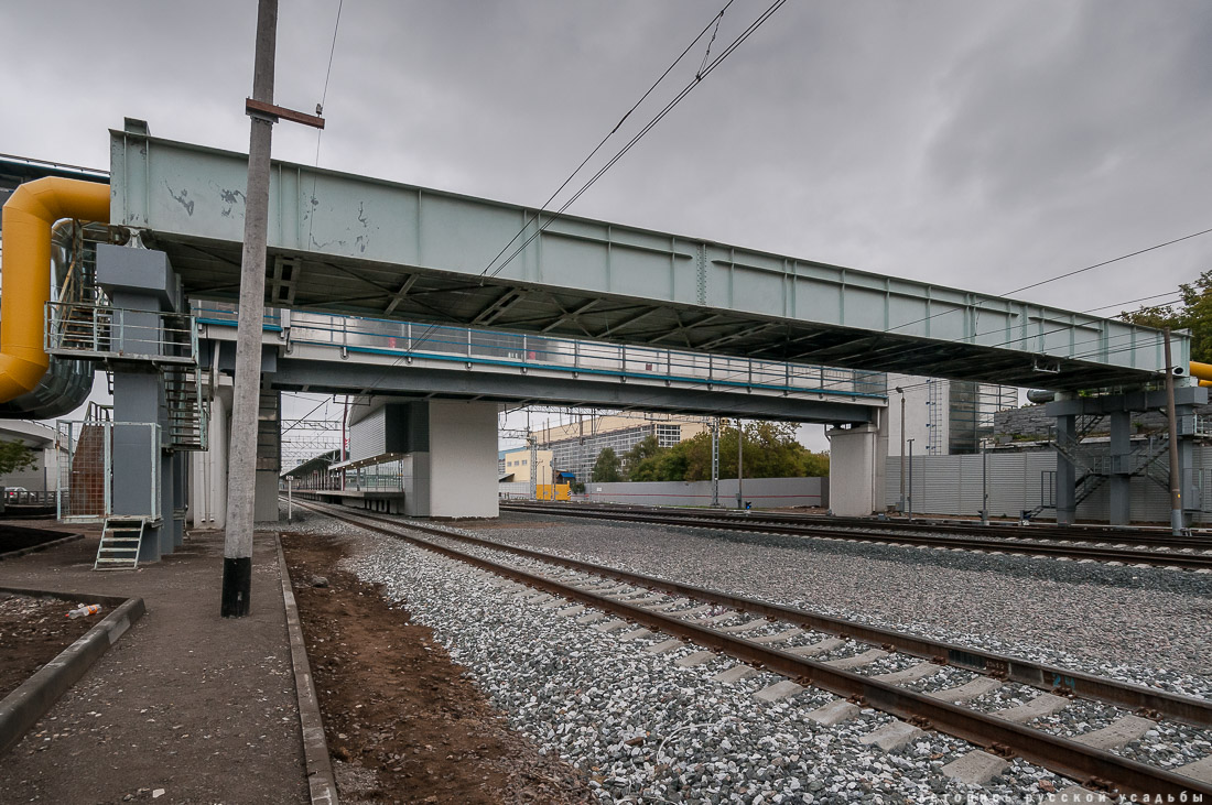 МКЖД. МЦК. Станция Угрешская.