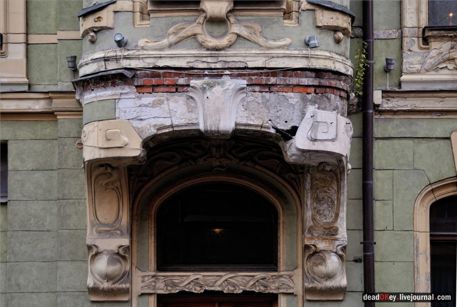 Особняк Н. А. Терентьева, Петровский переулок, д.8, архитектор И. А. Иванов-Шиц