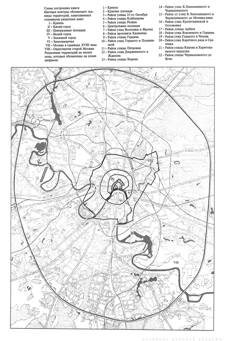 Памятники архитектуры Москвы. Белый город.