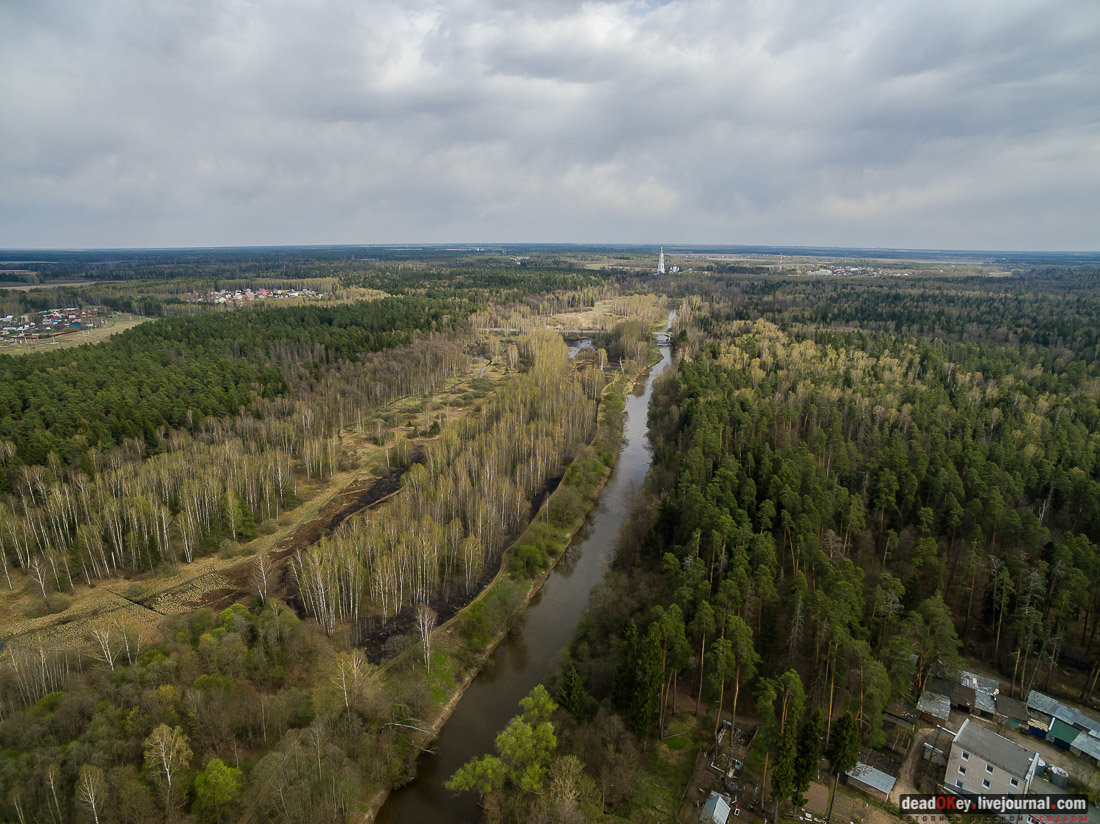 усадьба Медное-Власово с квадрокоптера