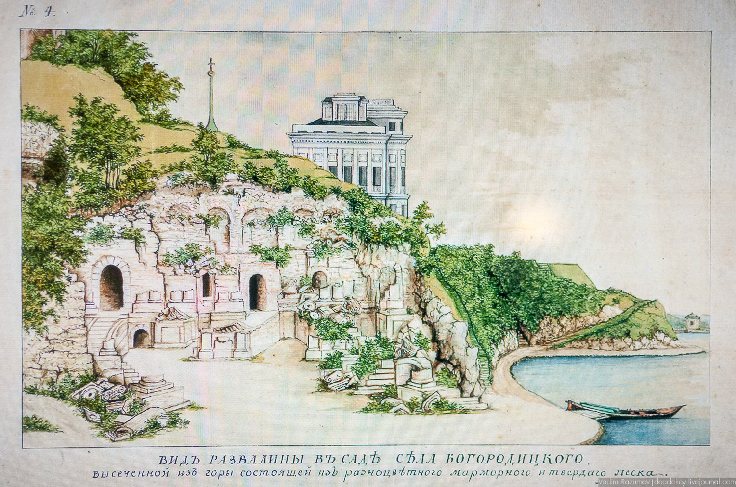 акварели А.Т. Болотова, Богородицк, ГИМ