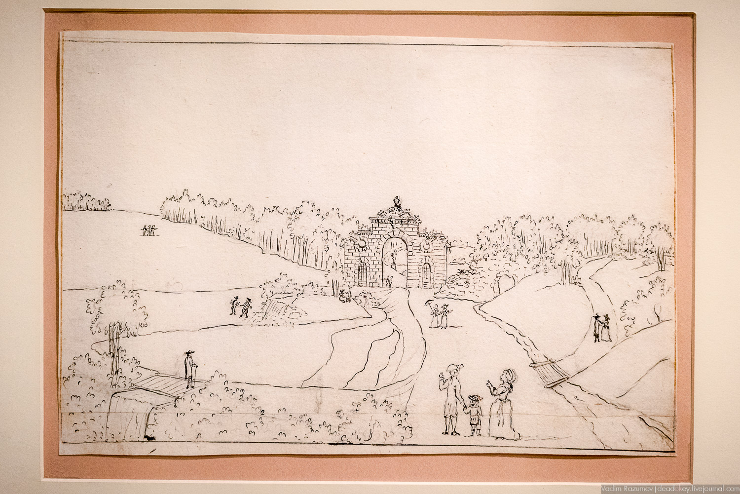 акварели А.Т. Болотова, Богородицк, ГИМ