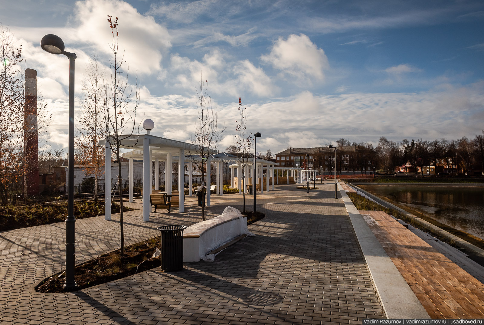 Богородицк, открытие плотины Дворцового пруда, Тульская область