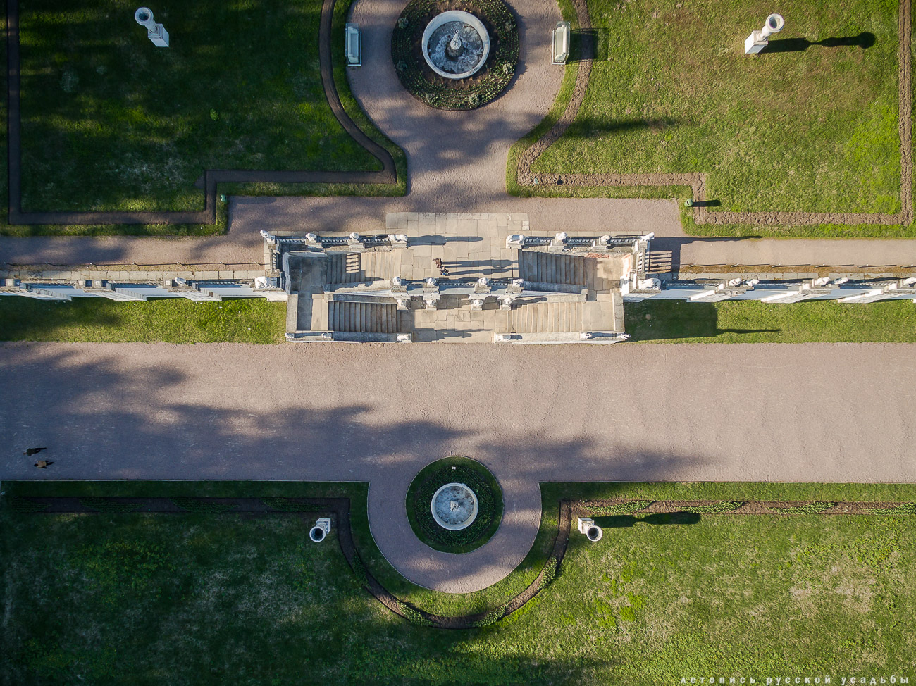 усадьба Архангельское с квадрокоптера (аэросъемка с дрона)