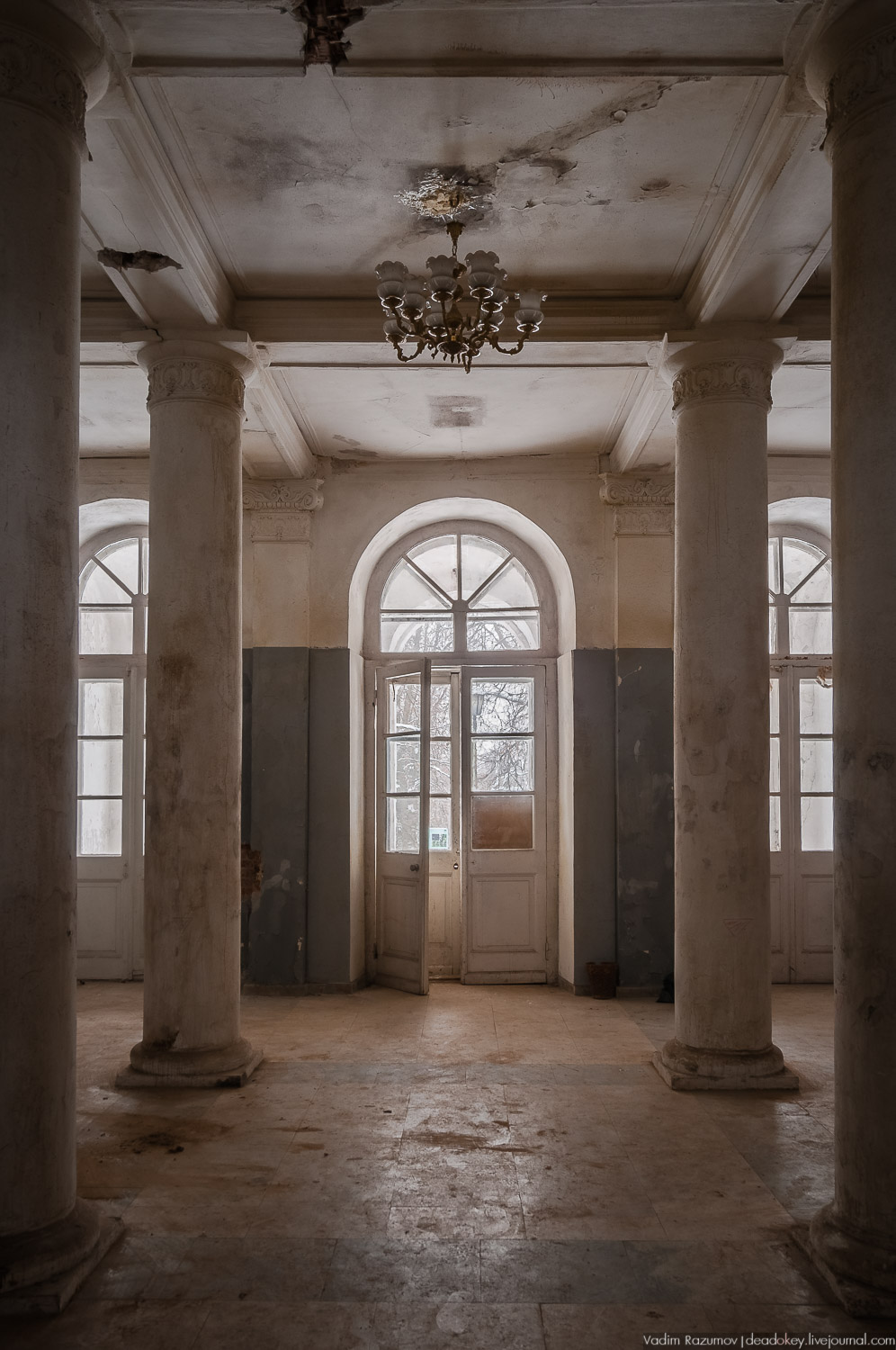 Усадьба Знаменское-Садки, интерьеры главного дома, Москва