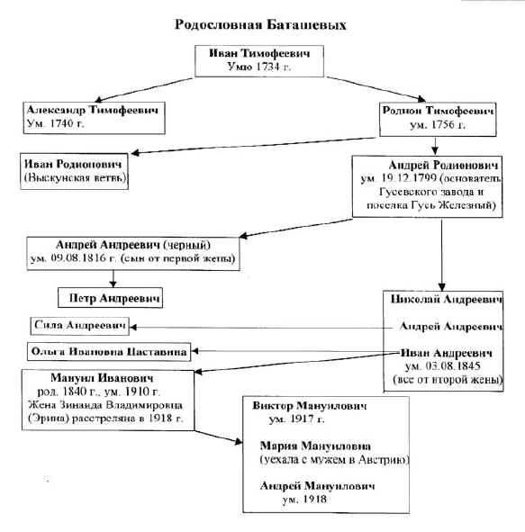 усадьба Баташевых, Гусь-Железный