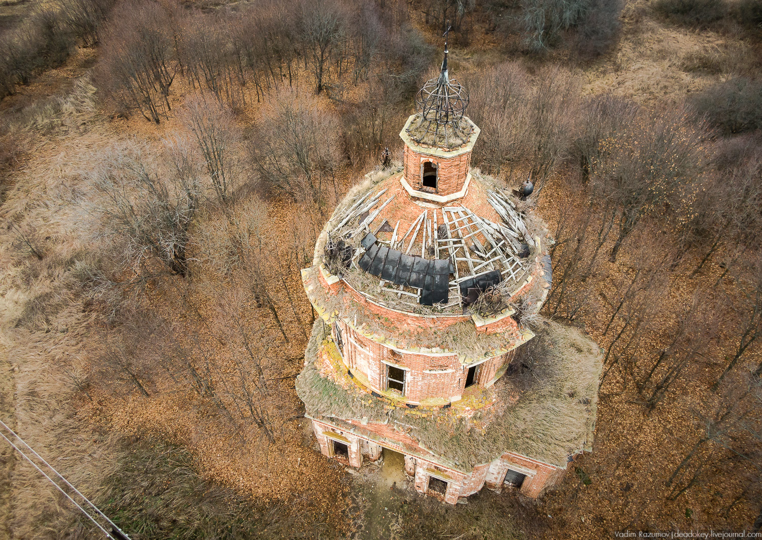 усадьба Горки, Заразы, Тульская область, церковь Михаила Архангела