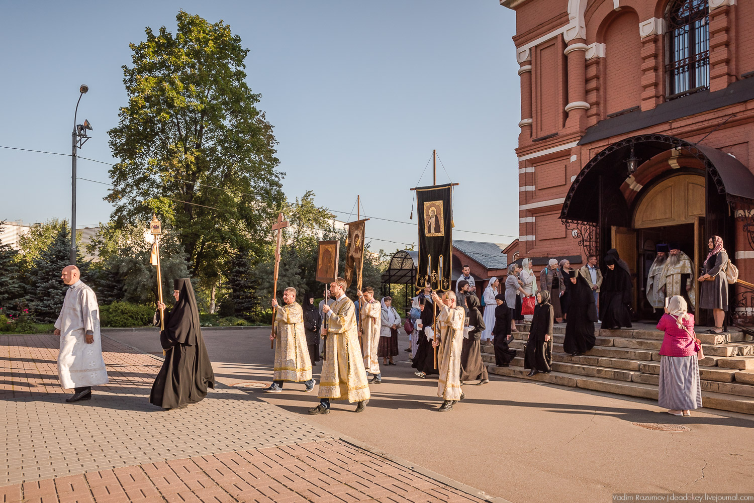 Крестный ход, Красное Село - скит Тихона Задонского, 26 августа 2019 года