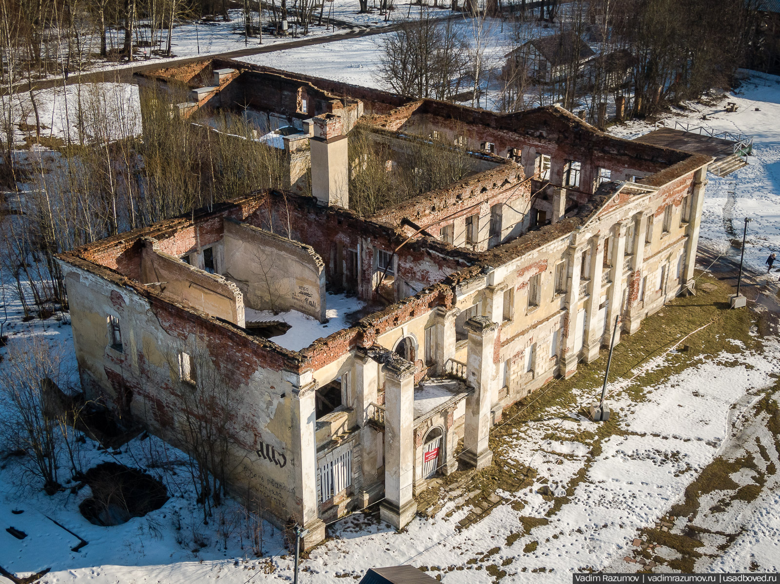 усадьба Гребнево, 2020 год, Андрей Ковалев, реставрация усадьбы
