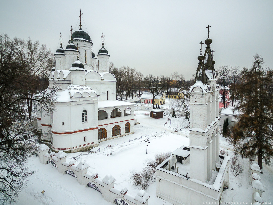 усадьба Большие Вяземы с квадрокоптера