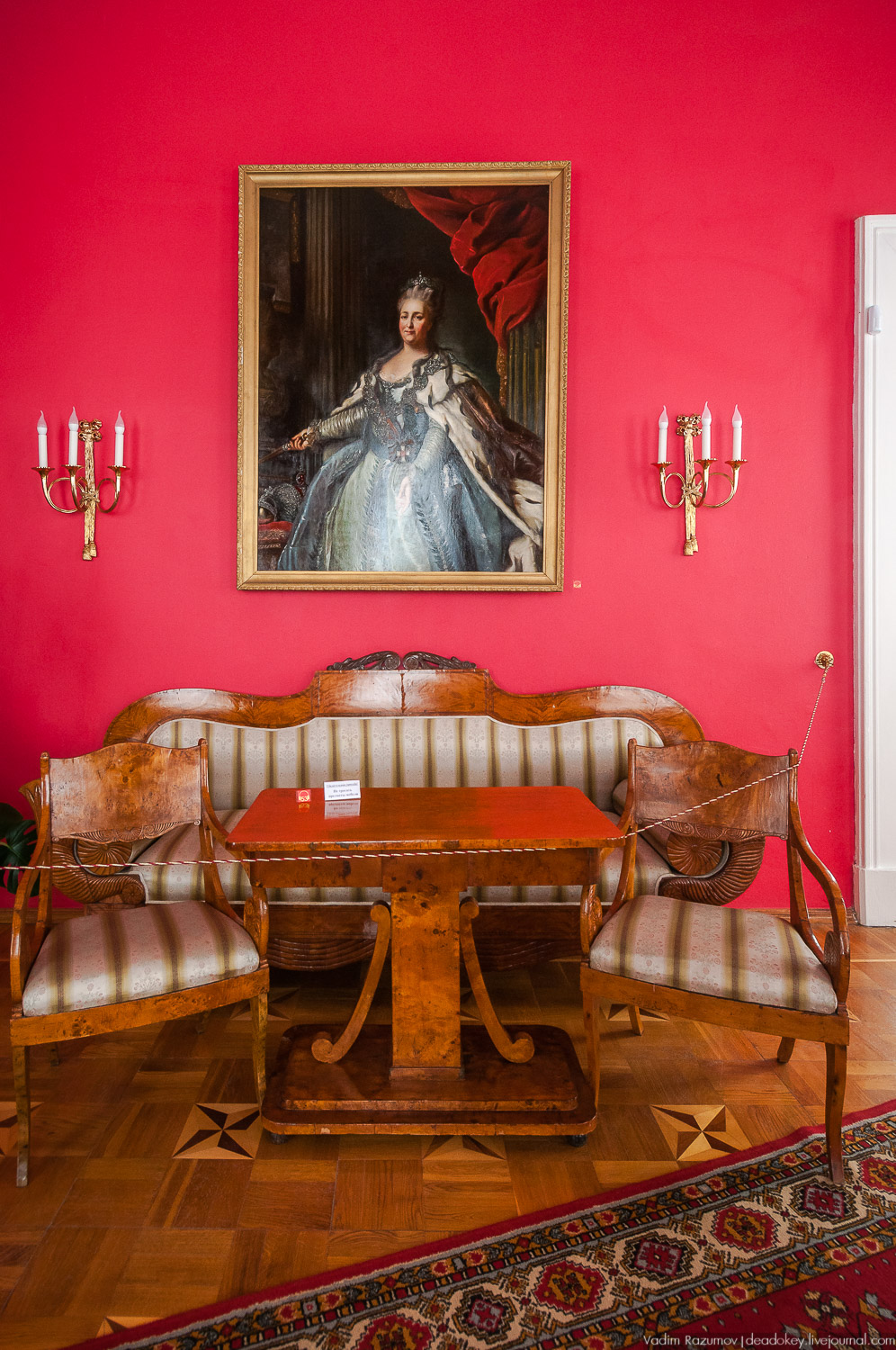 Богородицк, интерьеры дворца