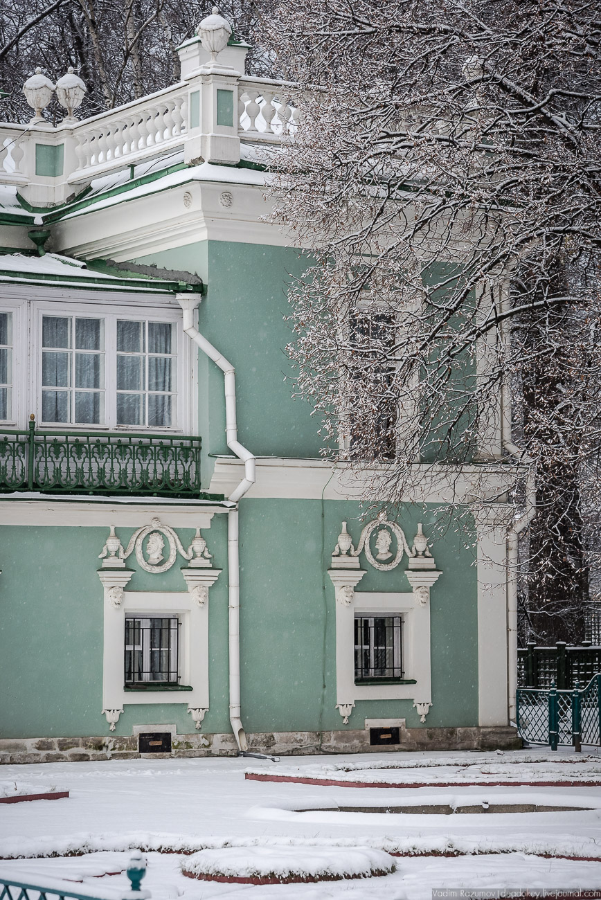 Усадьба Кусково зимой, 2018 год