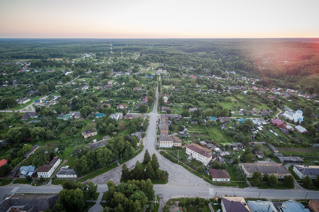 Тульская область, самый маленький исторический город Чекалин