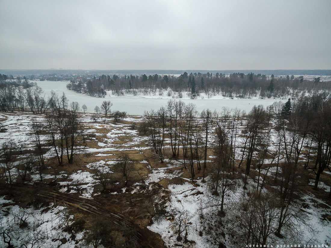 усадьба Гребнево с квадрокоптера