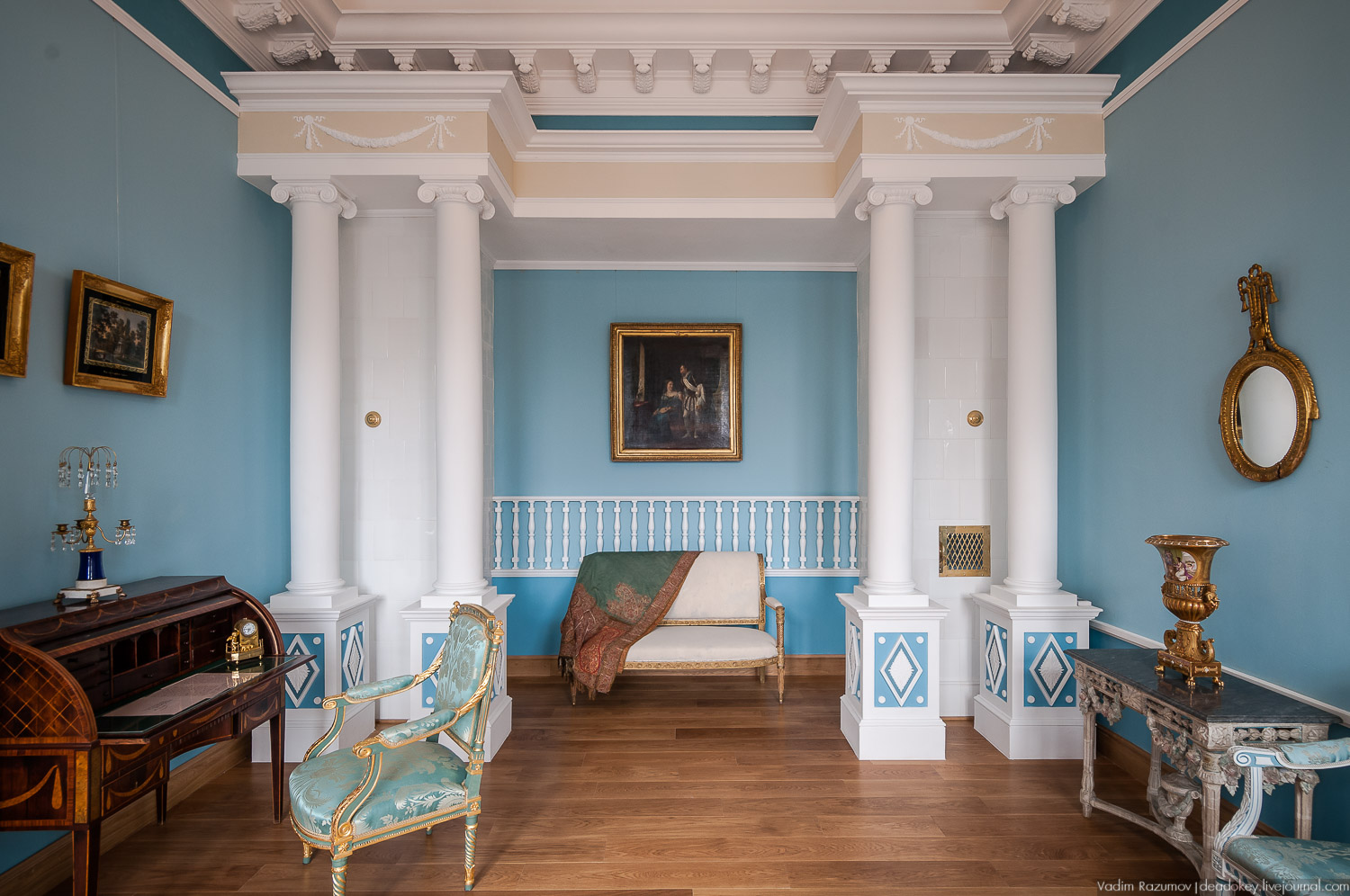 усадьба Остафьево, интерьеры после реставрации