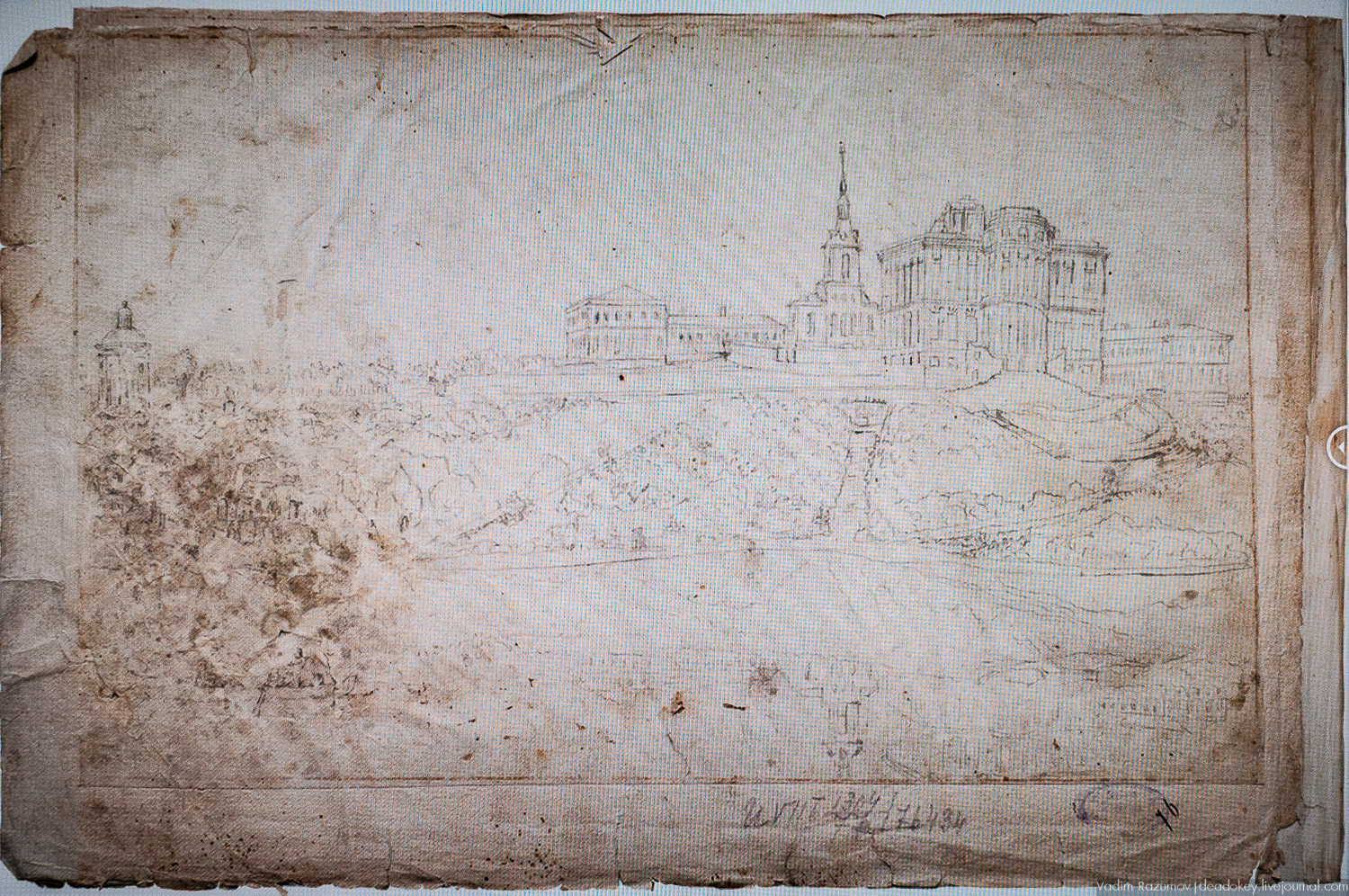 акварели А.Т. Болотова, Богородицк, ГИМ