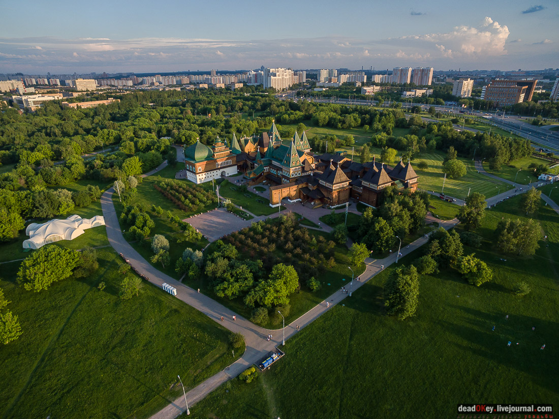 Летопись Русской усадьбы - фотографии с квадрокоптера