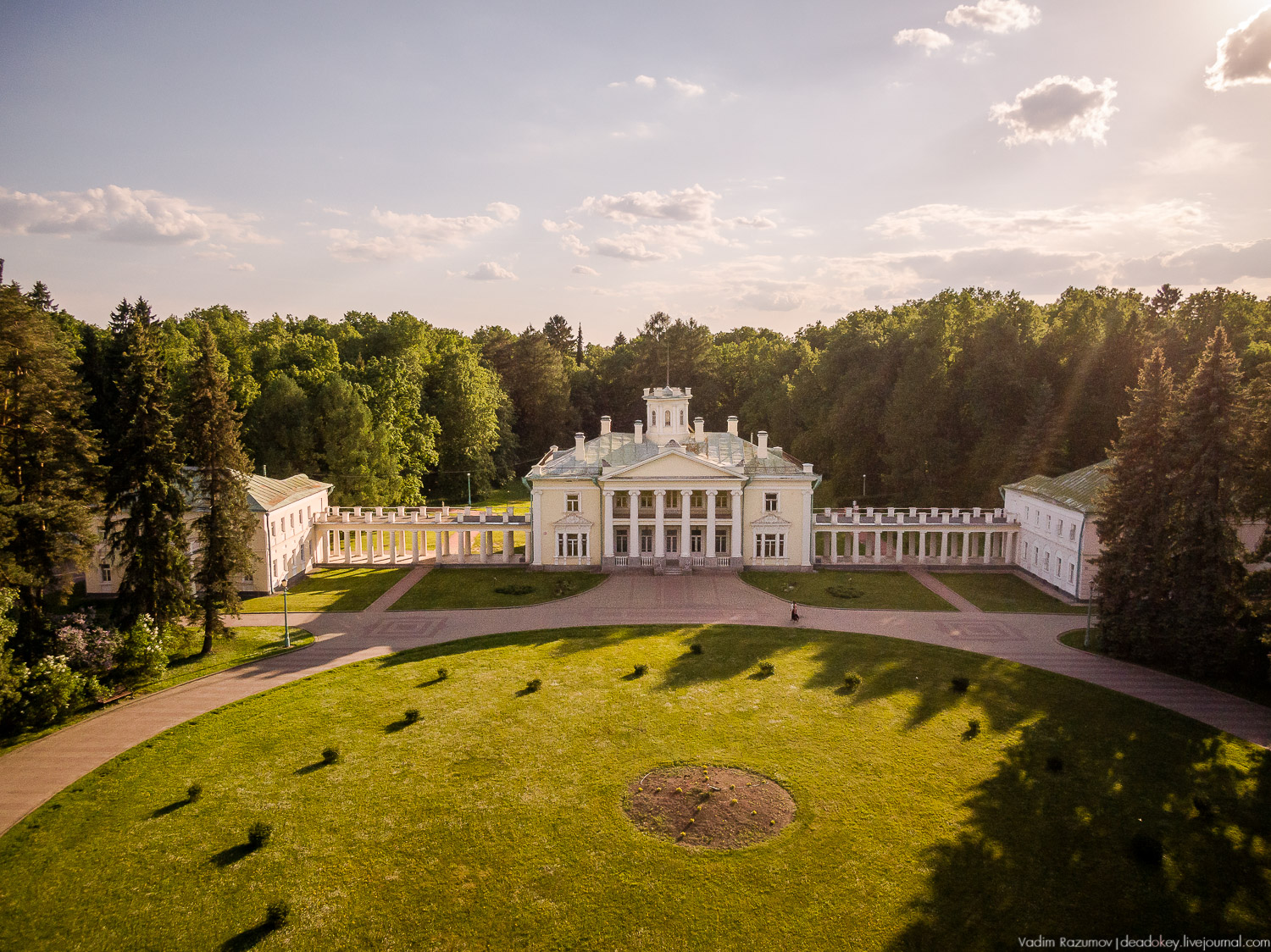 усадьба Валуево с дрона