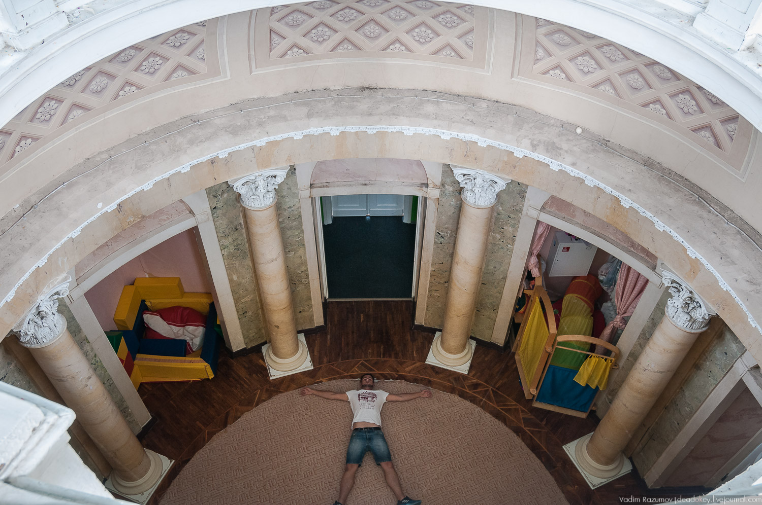 усадьба Братцево, Москва, интерьеры главного дома