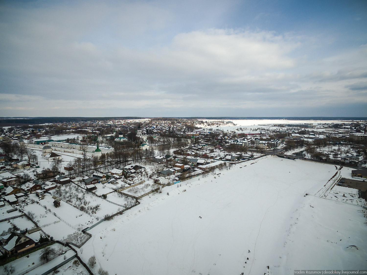 Александров, старые снимки Прокудина-Горского, фотосравнение