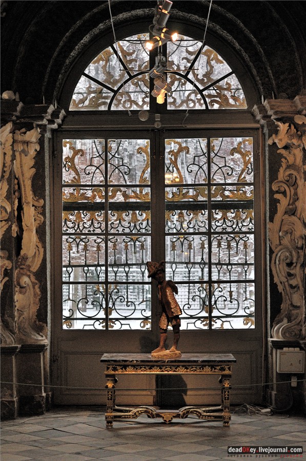 Усадьба Кусково, интерьеры грота