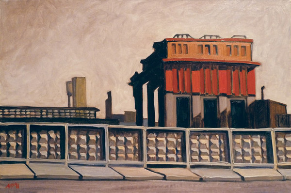 The Ruined Plant. oil on canvas, 90х60 cm., 2011.