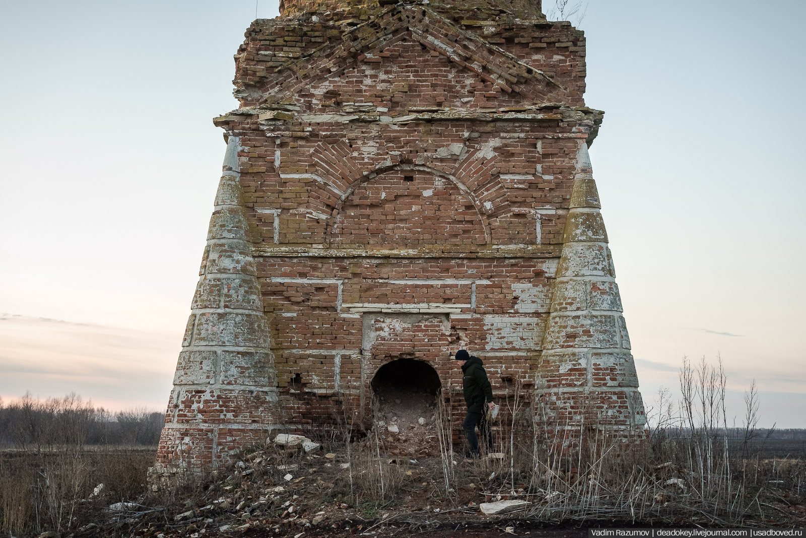 Усадьба Ивановка, колокольня-маяк, Липецкая область, Добринский район
