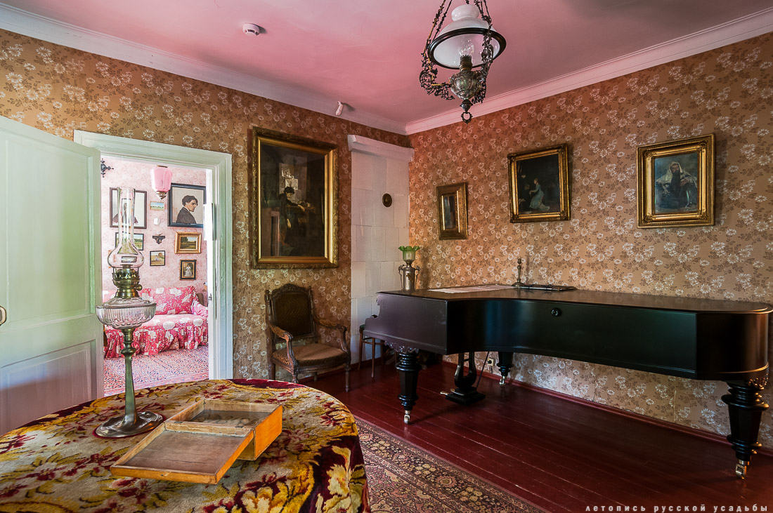 Усадьба Мелихово. Главный дом.