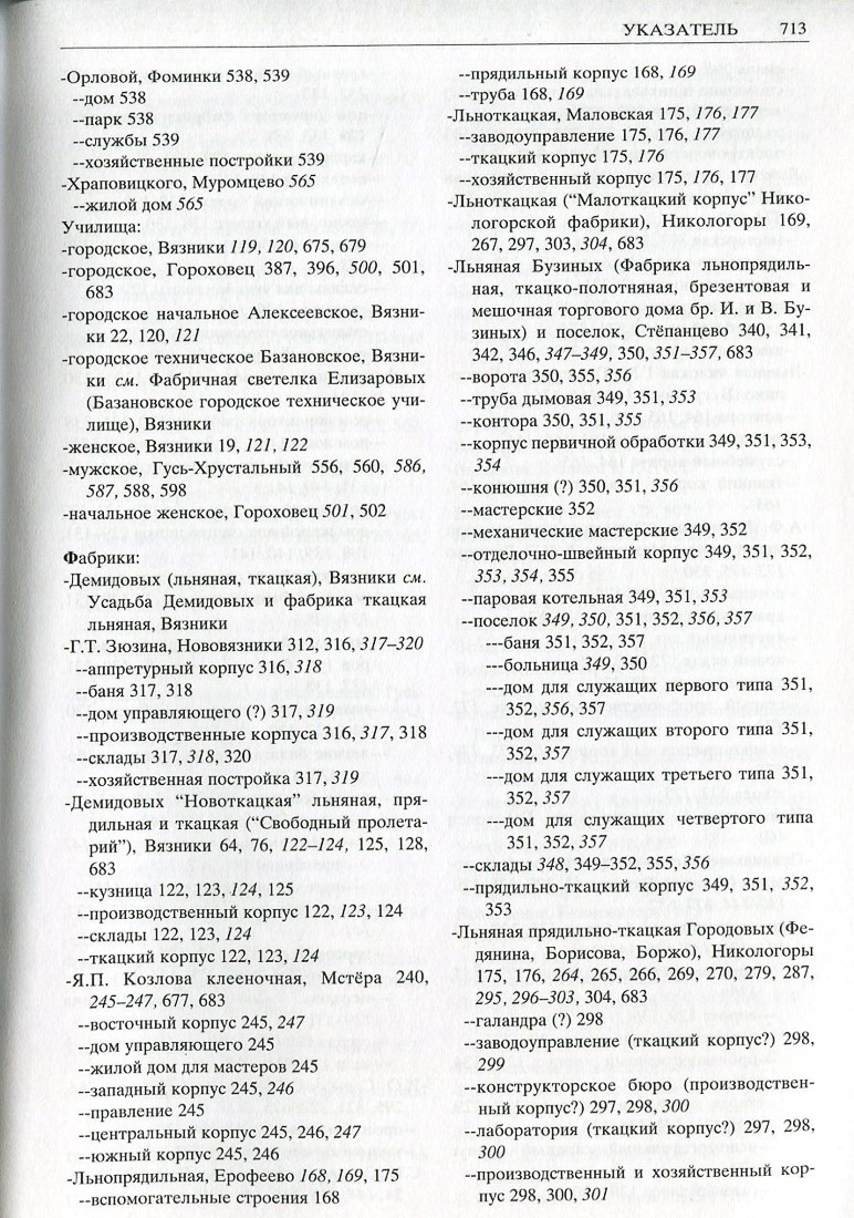 Свод памятников архитектуры и монументального искусства Владимирской области в двух томах