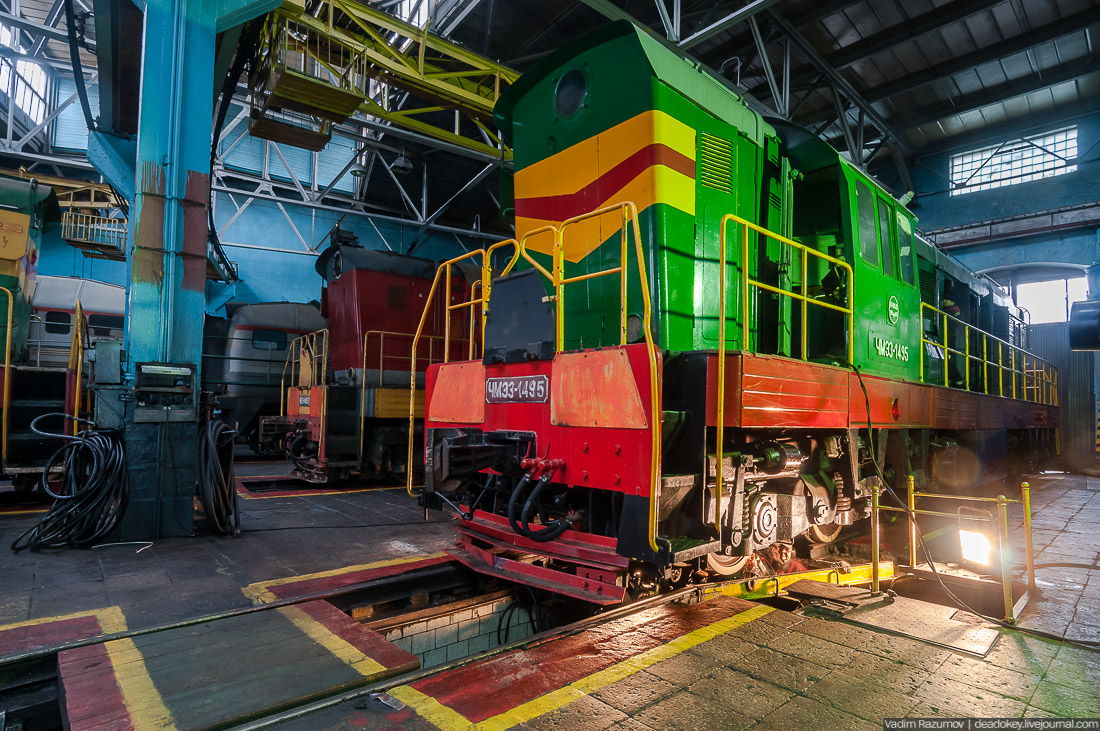 МКЖД. Возвращение истории. Паровозное депо Лихоборы.