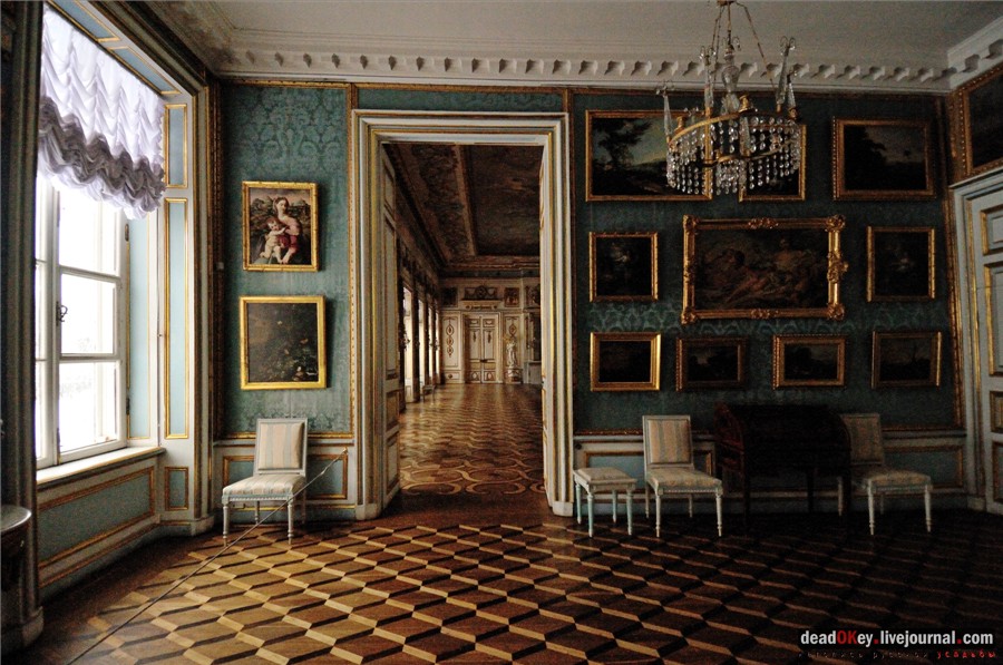 усадьба Кусково, интерьеры Дворца
