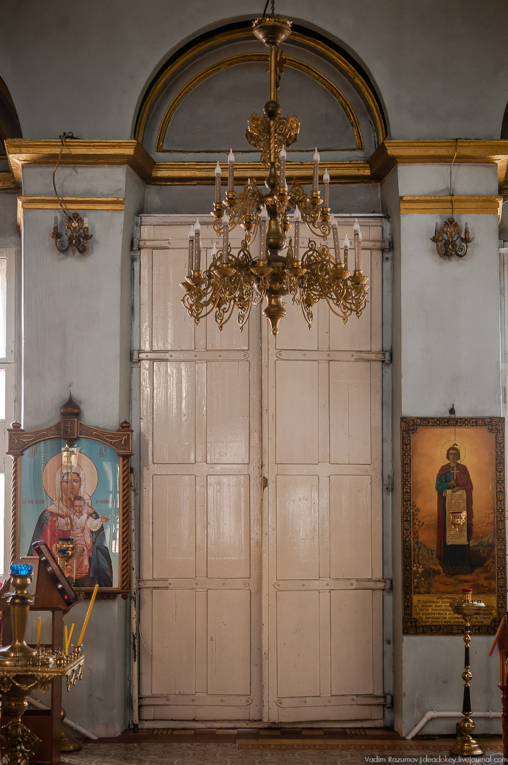 Казанский храм в Богородицке, интерьеры