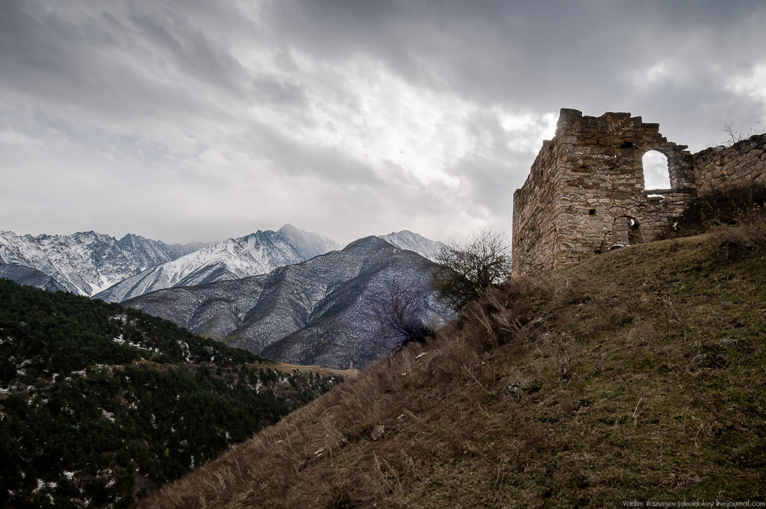 Башенный комплекс Фалхан, Ингушетия, Джейрахское ущелье.