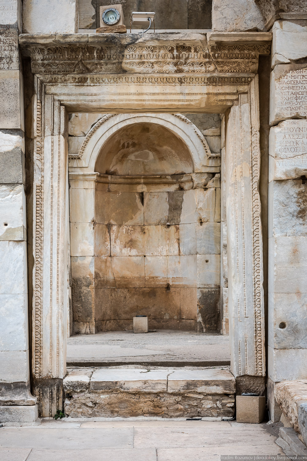 Эфес, библиотека, античные руины, Турция