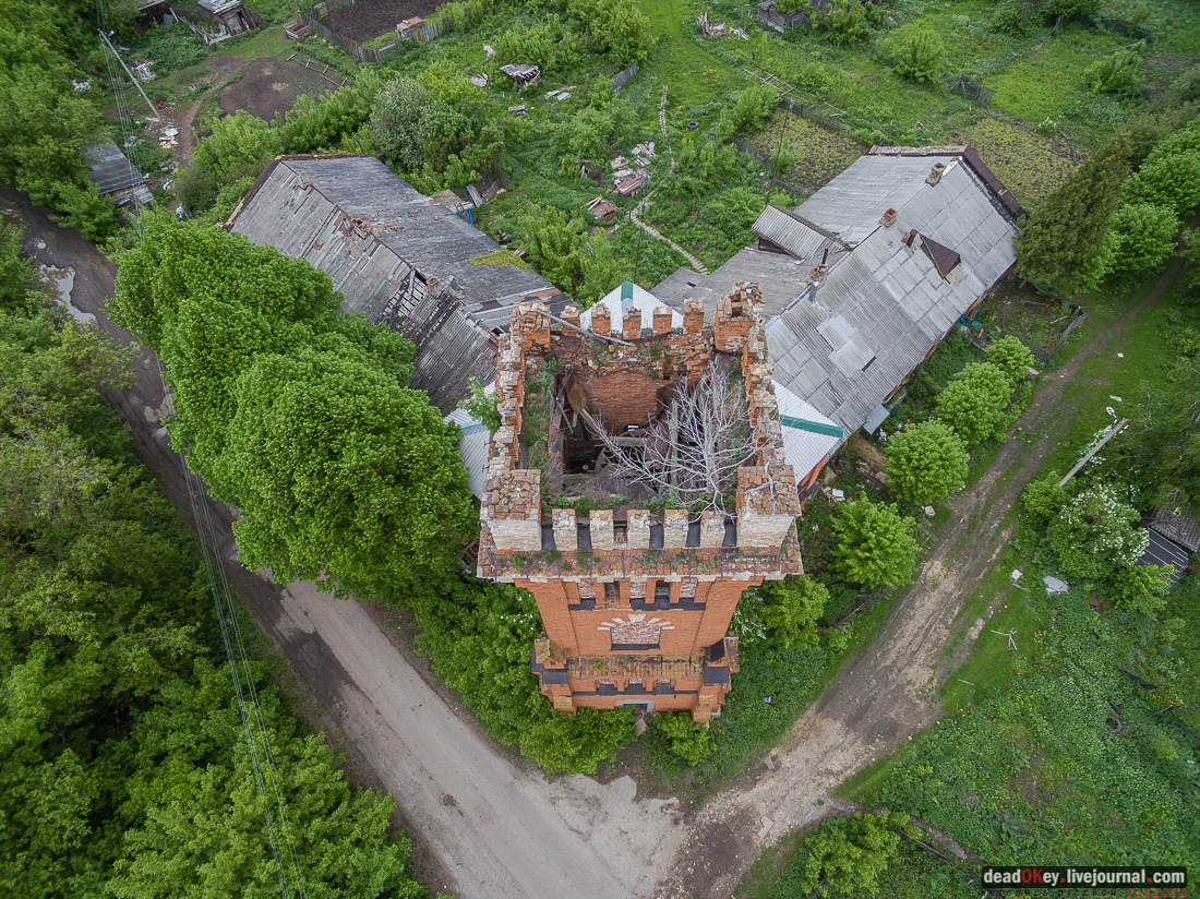 усадьба Старожилово с квадрокоптера