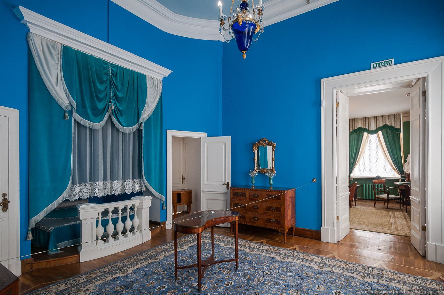 Богородицк, интерьеры дворца